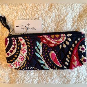 Vera Bradley Brush & Pencil Quilted Pouch